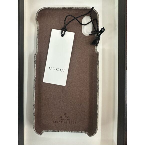 Authentic Gucci GG Supreme Ophidia iPhone X/XS case - Picture 4 of 10